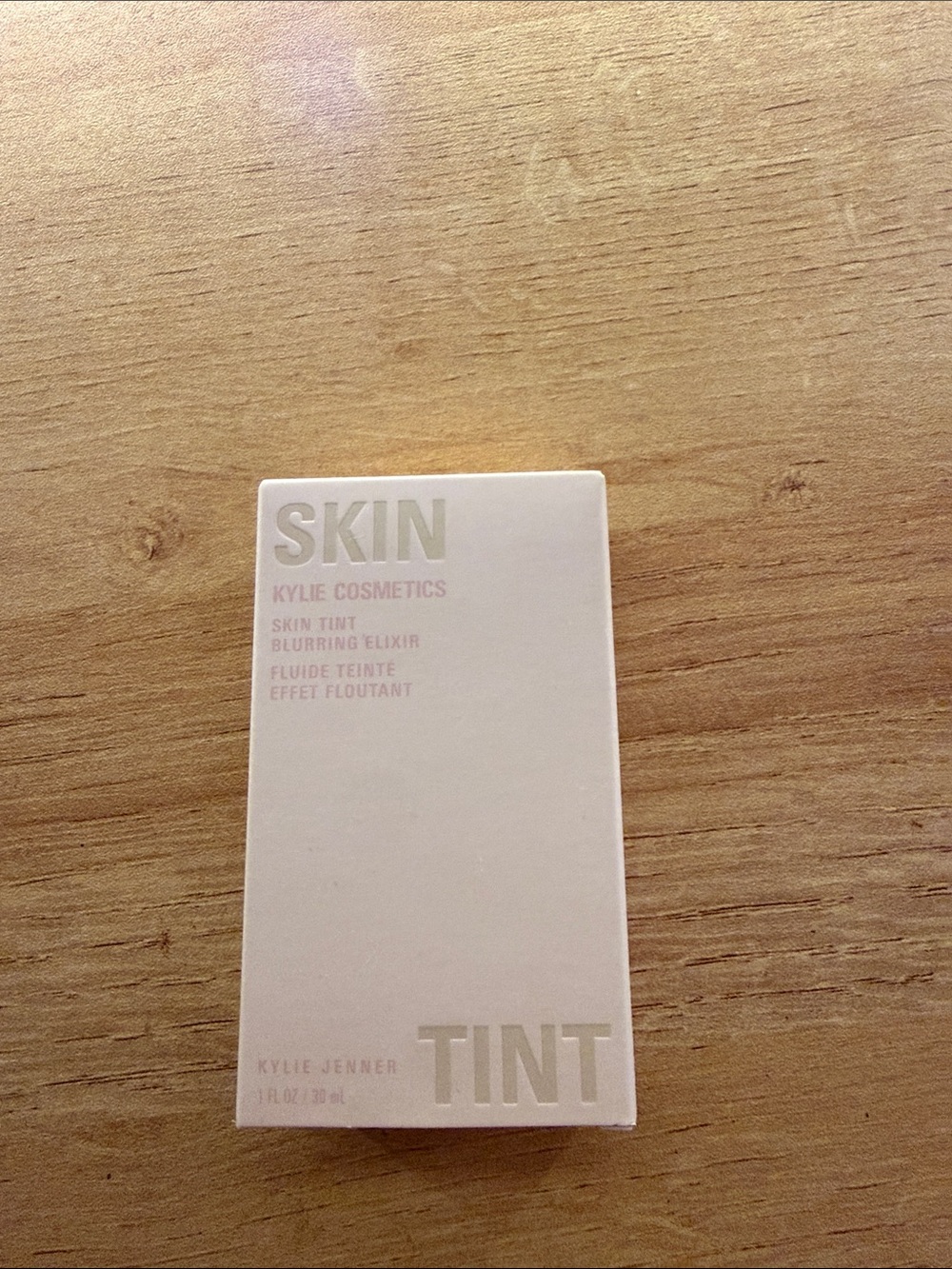 Kylie Cosmetics Skin Tint in Pale Pink Box